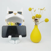 Cat Sculpture Resin Statues for Decoration Figurine Storage